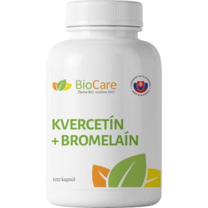 BioCare Quercetin a Bromelain 300mg 100 kapsúl