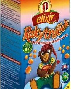 Agrokarpaty Rakytníček BIO - detský prírodný vitamínový čaj 20 vreciek (vrecko 2g)