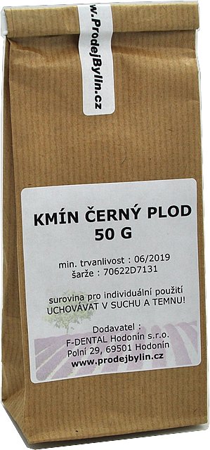 F-Dental Hodonin Rasca čierna plod 50g