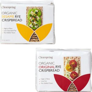 Clearspring Ražný chrumkavý chlieb BIO 200g