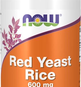 Now Foods Red Yeast Rice 600mg - 60 veg. kapsúl