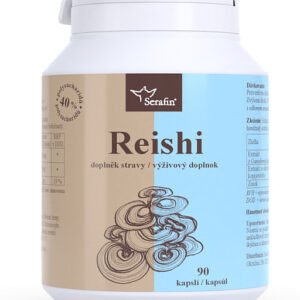 Serafin Reishi huba 90 kapsúl - 40% polysacharidov so skorocelom
