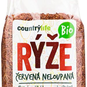 Country Life Ryža červená nelúpaná BIO 500g