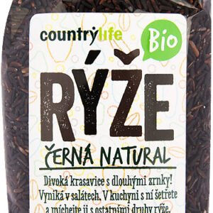 Country Life Ryža čierna BIO 500g