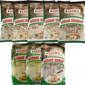 Hoka Trade Ryžové cestoviny Lucka 300g - Ryžové polievkové hviezdičky