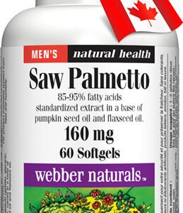 Webber Naturals Saw Palmetto - prostata 160mg 90 tabliet