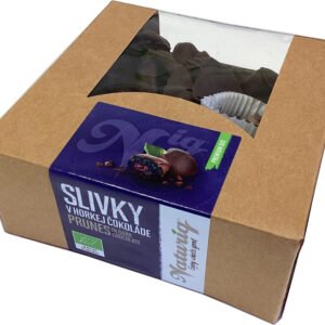Naturiq Slivky v horkej čokoláde BIO 250g