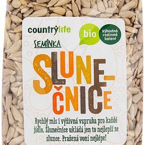 Country Life Slnečnicové semienka lúpané BIO 250g - RAW