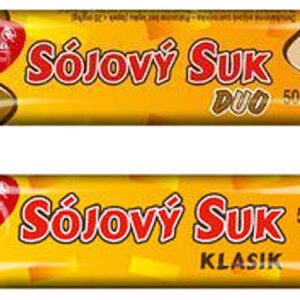 Soco Sójová tyčinka bezlepková 50g - Dvojfarebná sójová tyčinka DUO