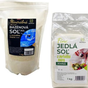 Najtelo Soľ z mŕtveho mora 1kg - Soľ do kúpeľa alebo bazéna