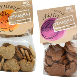 Biopekárna Zemanka Špaldové koláčiky BIO Zemanka 100g - Špaldové kačičky jablkové