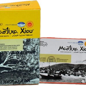 CHIOS MASTIHA GROWERS ASSOCIATION Surová Chioská masticha 20g kovová krabička - malé kryštály