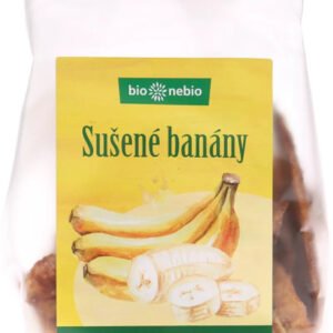 Bio Nebio Sušené banány plátky BIO 100g