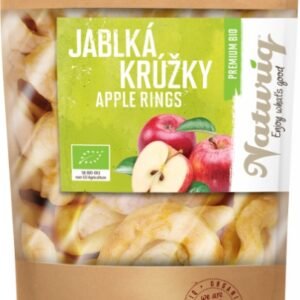 Naturiq Sušené jablká BIO krúžky 100g