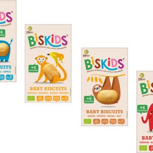 BISkids Sušienky celozrnné detské od 6 mesiaca BIO 120g - Sušienky celozrnné detské Natural