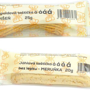 Natural Jihlava Taštička bez lepku, mlieka a vajec 20g - Pšenová taštička marhuľová