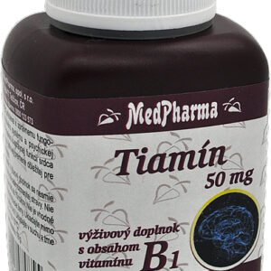 MedPharma Tiamín s vitamínom B1 50mg - 67 tabliet