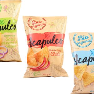 Acapulco Tortilla chipsy BIO 125g - Tortilla kyslá smotana