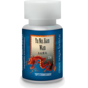 TCM Bohemia Trblietanie striebornej koruny - Yu nu jian wan 33g - 100 tabliet [134P]