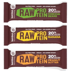 Bombus Tyčinka Bombus RAW Protein 50g - Arašidy