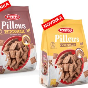 Vepy Vankúšiky s náplňou bez lepku 275g - Vankúšiky s náplňou a čokoládovou príchuťou