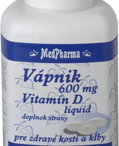 MedPharma Vápnik + vitamín D3 600mg 67 tabliet