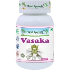 Planet Ayurveda Vasaka Kapsuly - Dýchacie cesty, Kašeľ 500mg 60 kapsúl