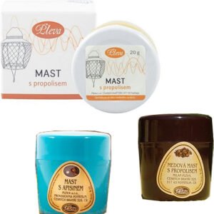 Pleva SK Včelia masť 20g - Masť medová s propolisom