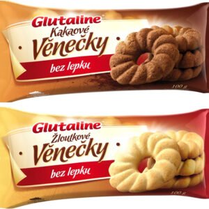 Druid Venčeky Glutaline bezlepkové 105g - Venčeky kakaové