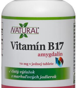 Natural Vitamín B17 - Amygdalín Natural 20mg 60 tabliet