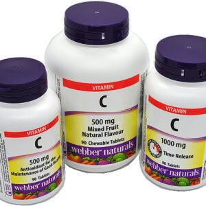 Webber Naturals Vitamín C 1000mg 90 tabliet s predĺženým účinkom