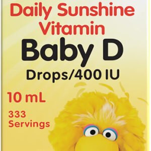 Webber Naturals Vitamín D3 400 IU od narodenia dieťaťa 10ml - 333 dávok