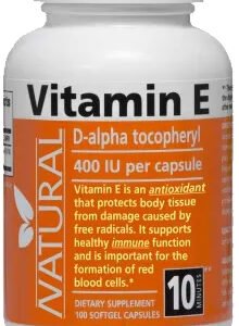 Natural Vitamín E Natural 400IU - 100 kapsúl