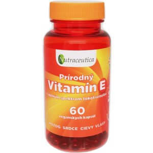 Nutraceutica Vitamín E - vegan 31,7mg 60 kapsúl