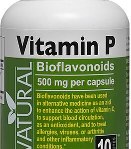 Natural Vitamín P - Komplex citrusových bioflavonoidov 500mg 60 kapsúl