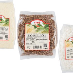 Vince Vločky bezlepkové 200g - Ľanové vločky