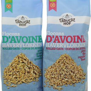 Bauckhof Bezlepkové ovsené vločky BIO 475g - Vločky štandard