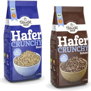 Bauckhof Vločky ovsené chrumkavé bez lepku BIO 1kg - Vločky ovsené