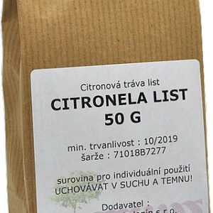 F-Dental Hodonin Vôňovec winterianov - Citrónová tráva /Citronela 50g - list