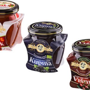 Dida Boža Džem výberový ovocný BIO 240g - Šípkový džem