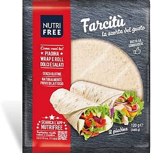 Nutri free Wrap bezlepkový - Tortilla 120g - 2ks