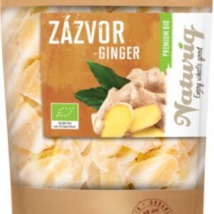 Naturiq Zázvor kandizovaný BIO kocky 100g