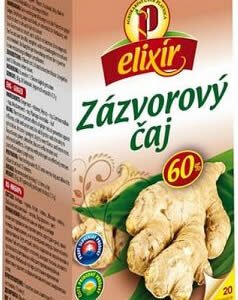 Agrokarpaty Bylinný čaj - Zázvor 60% - chrípka 20 vreciek (vrecko 2g)