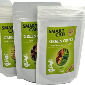 dragon superfoods Zelená káva BIO RAW 200g - Káva zelená bez kofeínu classic