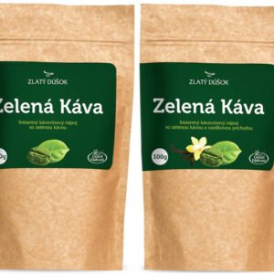 Goodnature Zelená káva Zlatý dúšok 100g - Zelená káva bez príchute