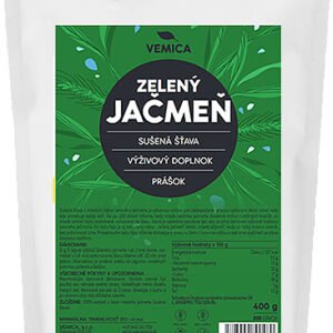 Vemica Zelený jačmeň - sušená šťava 400g