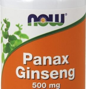 Now Foods Ženšen 500mg 100 kapsúl