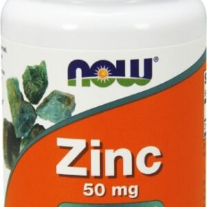 Now Foods Zinok tablety 50mg 100 tabliet