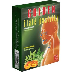 Golden Product Zlaté pastilky Golden 12ks v balení