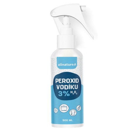 ALLNATURE Peroxid vodíka 3% 500 ml ALLNATURE Peroxid vodíka 3% 500 ml
